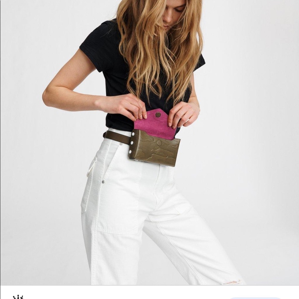 Rag & Bone Atlas Belt Bag in Olive M/L